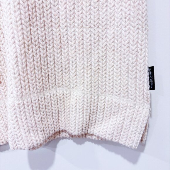 RIEN NE SE PERD, TOUT SE CRÉE – Beige Knit Tunic Tank Top | X-Small * - Picture 5 of 7